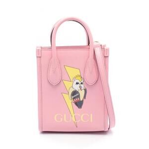 GUCCI Pink Leather Bag